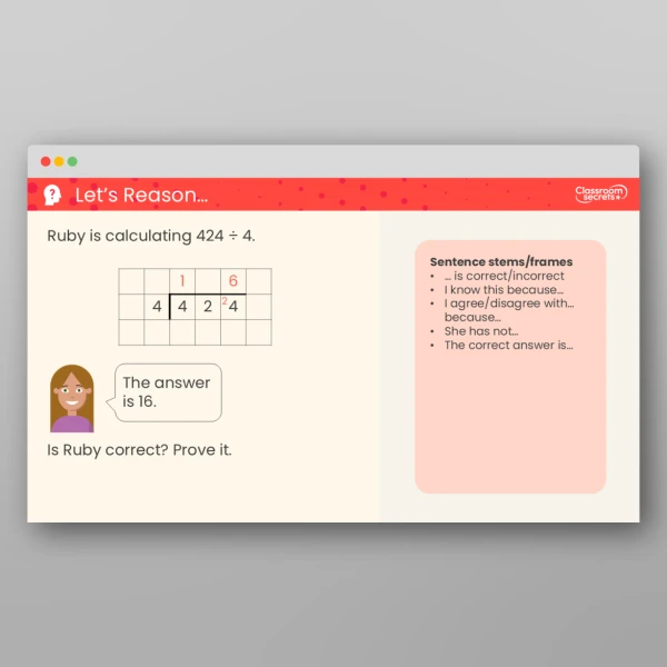 An image of the Short Division Teaching PPT Resource