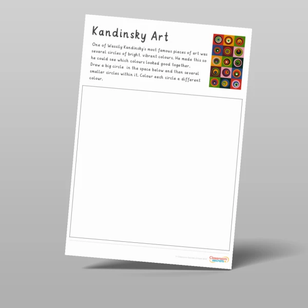 An image of the World Art Day Activities Resource