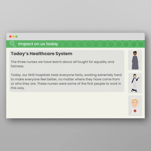An image of the Lesson 5: What Similarities and Differences Are There Between These Nurses? PPT Resource