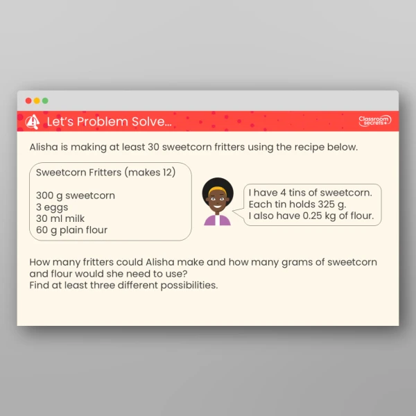An image of the Recipes Teaching PPT Resource