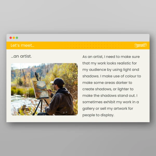 An image of the Lesson 6: Why Do Shadows Change Size? Investigation Resource