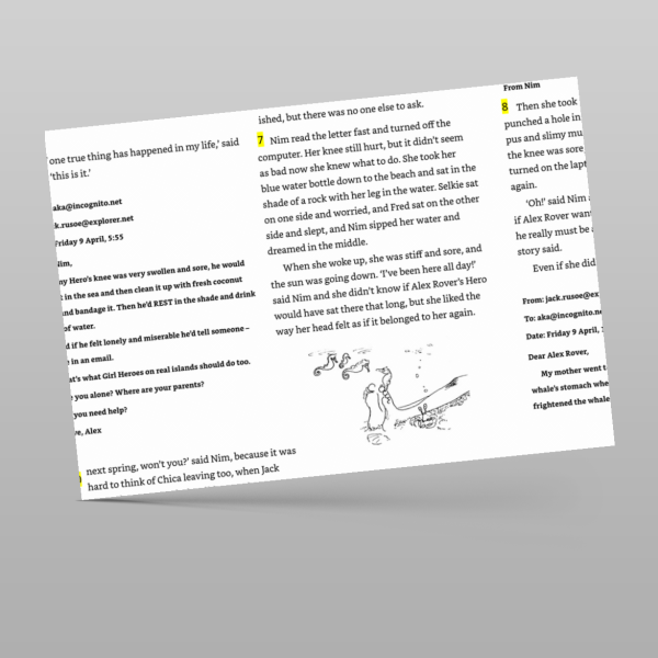 KS1 Reading Skills Nim S Island Chapter 10 Resource | Classroom Secrets