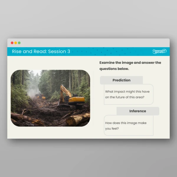 An image of the Rise and Read Endangered Animals Resource