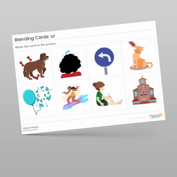 An image of the Blending Cards: ur Resource