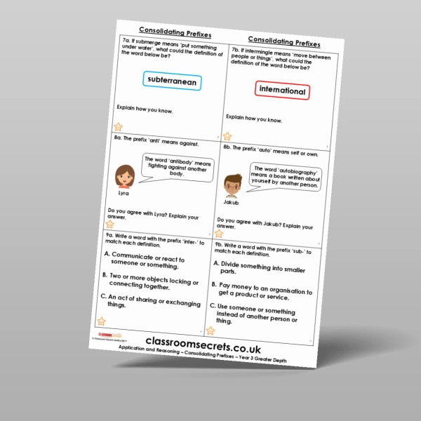 An image of the Consolidating Prefixes Application and Reasoning Resource
