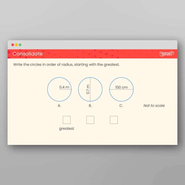 An image of the Circles Tutor PPT Resource