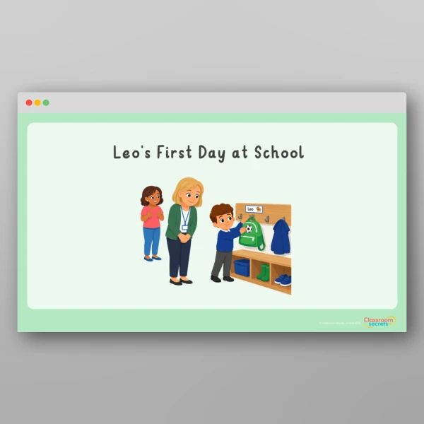 An image of the Starting Reception School Readiness Story Resource