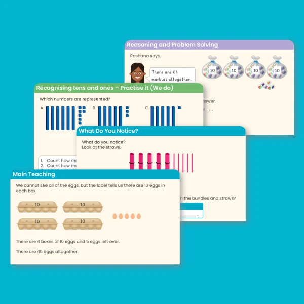 Year 2 Recognise Tens and Ones Teaching PowerPoint