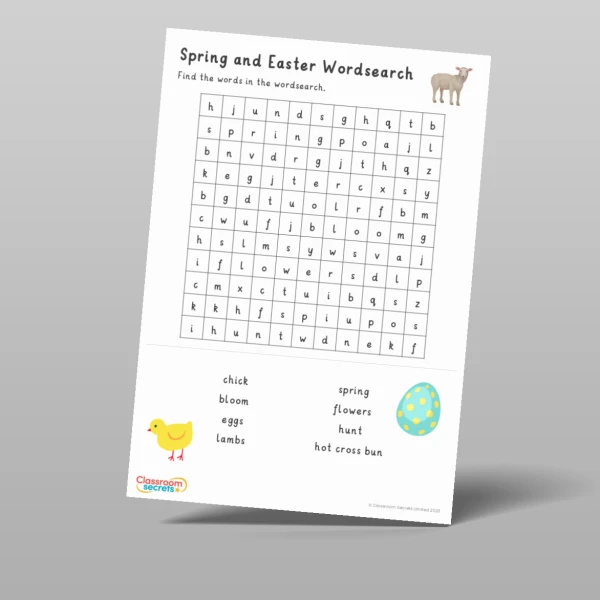 An image of the Easter and Spring Activity Pack Resource