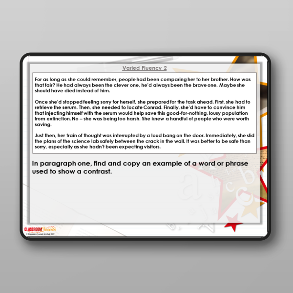 Year 6 Organising Sentences Within Paragraphs Modelling Ppt Resource ...