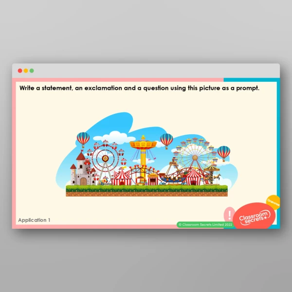 An image of the Consolidation of Sentence Types 2 Teaching PPT Resource