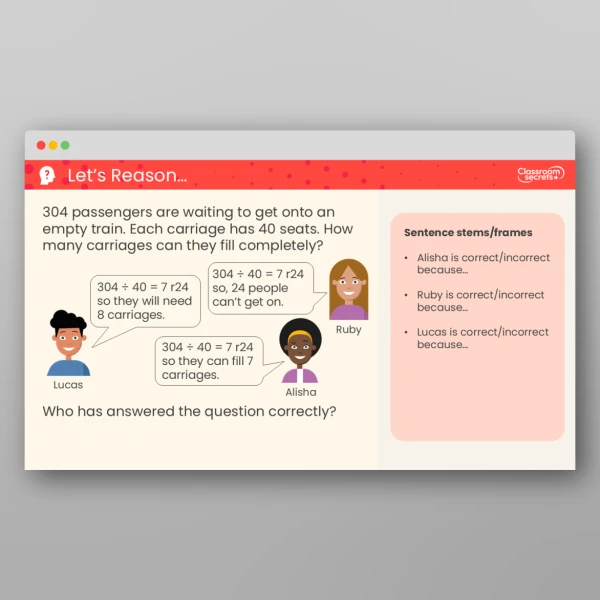 An image of the Solve Problems with Multiplication and Division Teaching PPT Resource