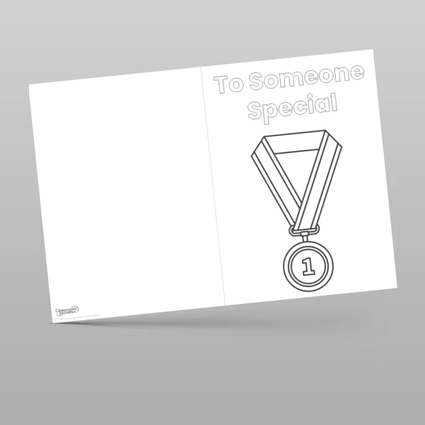 An image of the Father's Day and Special People Card Template Resource