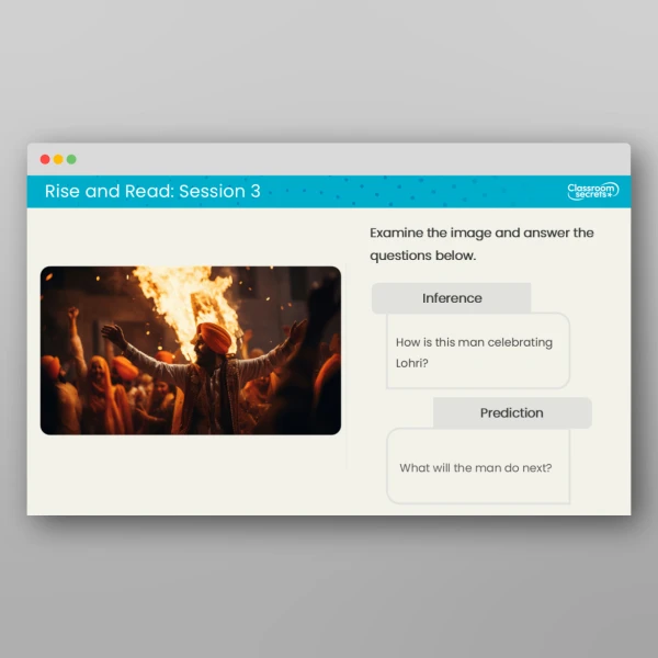 An image of the Rise and Read Lohri Resource