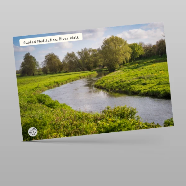 An image of the Guided Meditation: River Walk PPT Resource