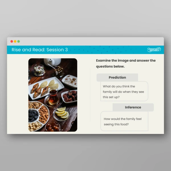 An image of the Rise and Read Traditions of Ramadan Resource