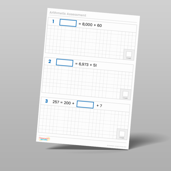 Year 6 Arithmetic Assessment 2019 Pack 1 Resource | Classroom Secrets