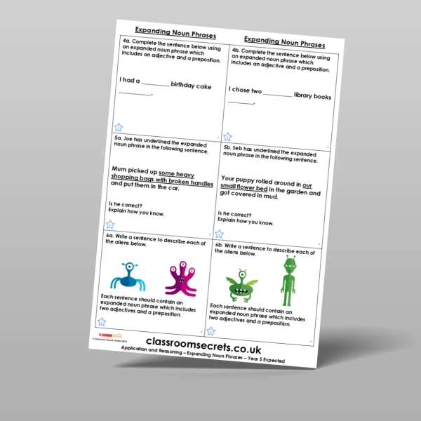 An image of the Expanding Noun Phrases Application and Reasoning Resource