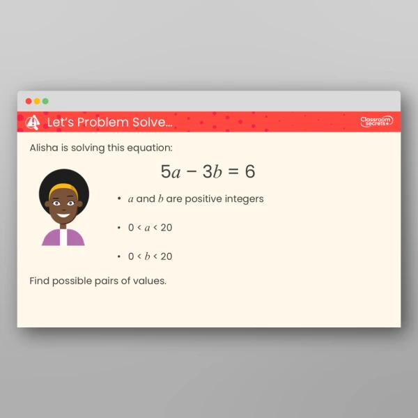 An image of the Find Pairs of Values Teaching PPT Resource