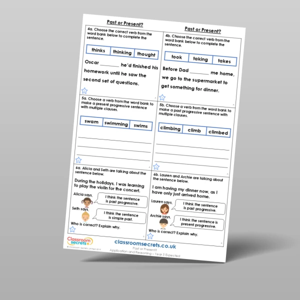 An image of the Past or Present? Application and Reasoning Resource