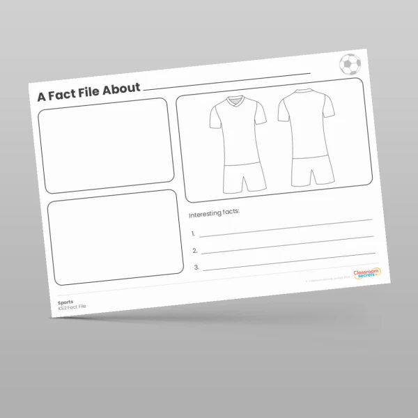 An image of the Sports Fact File Resource