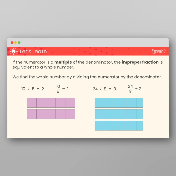 An image of the Subtract from Whole Amounts Teaching PPT Resource