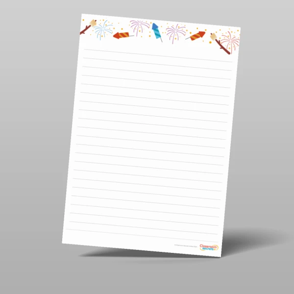 An image of the Bonfire Night Borders Resource