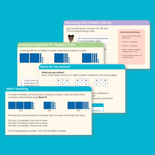 An image of the Order Numbers to 1,000 Teaching PowerPoint Resource