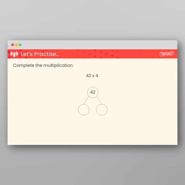 An image of the Multiply a 2-Digit Number by a 1-Digit Number - with Exchange Teaching PPT Resource