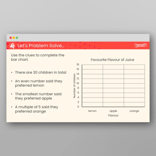 An image of the Collect and Represent Data Teaching PPT Resource