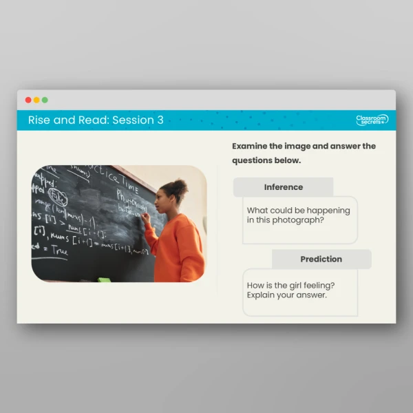 An image of the Rise and Read Katherine Johnson Resource