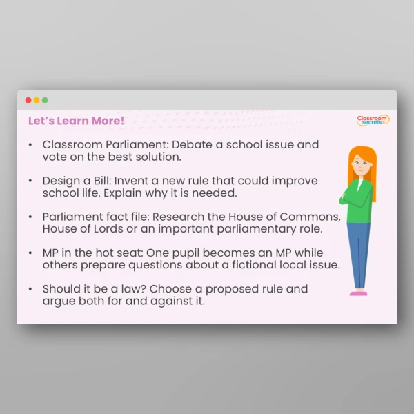 An image of the What is Parliament? Whole School Assembly PPT Resource