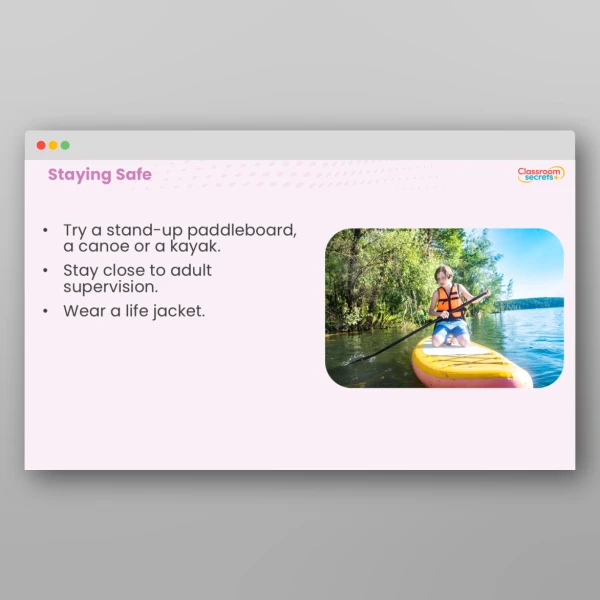 An image of the Summer Safety Rivers Whole School Assembly PPT Resource