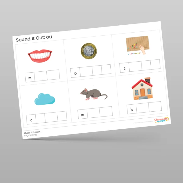 An image of the Phonics Sound It Out ou Resource