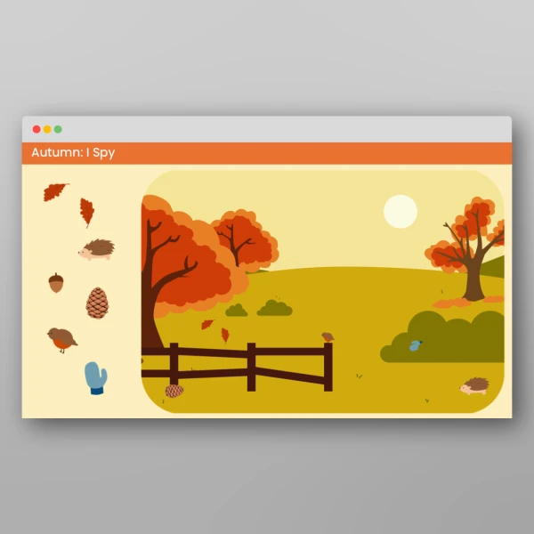 An image of the Autumn Visual Discrimination Activities Resource