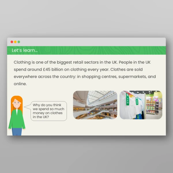 An image of the Where Do Our Clothes Come From? Geography PPT Resource