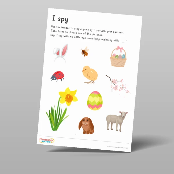 An image of the Easter and Spring Activity Pack Resource