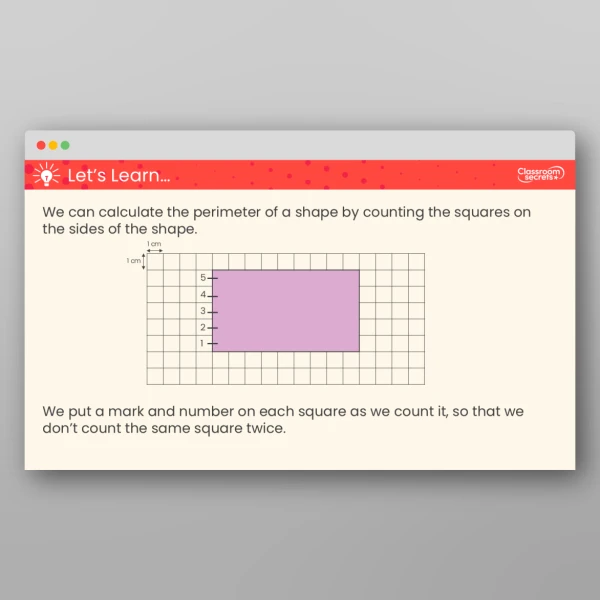 An image of the What is Perimeter? Teaching PPT Resource