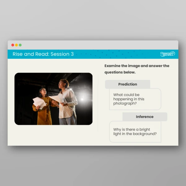 An image of the Rise and Read Shakespeare Resource