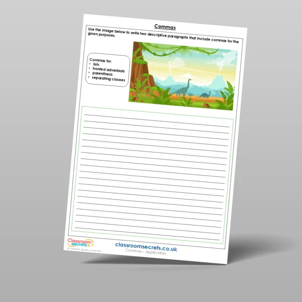An image of the Commas Application Resource