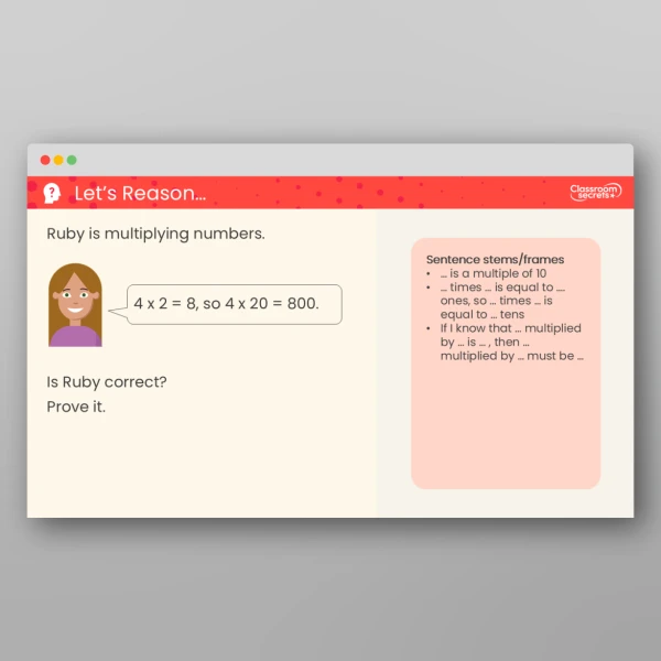 An image of the Related Calculations Teaching PPT Resource