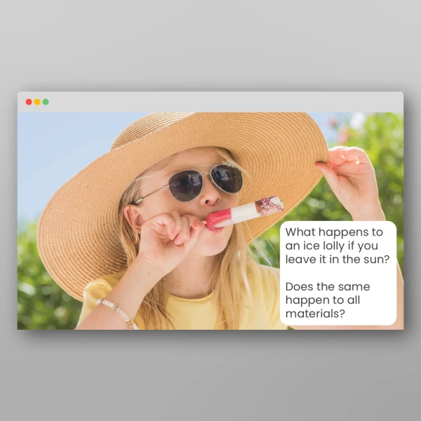 An image of the Lesson 3: What Happens When We Heat Materials? Investigation Resource