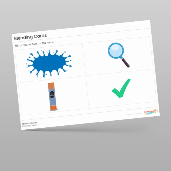 An image of the Blending Cards: ue Resource