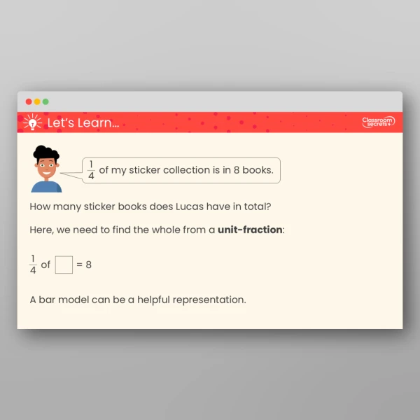 An image of the Find the Whole Teaching PPT Resource