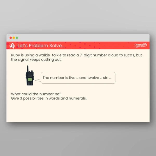 An image of the Read and Write Numbers to 10,000,000 Teaching PPT Resource