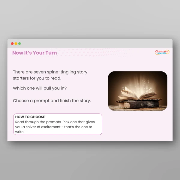 KS2 Halloween Spooky Story Writing Prompts Image 3
