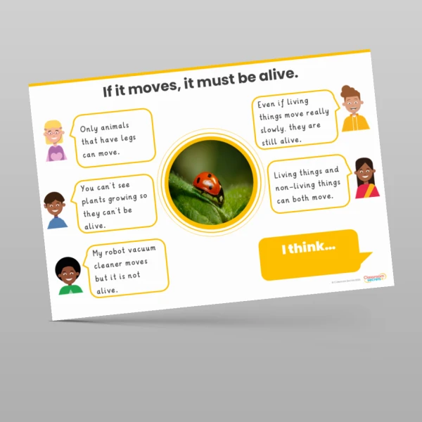 An image of the Living Things and their Habitats Concept Cartoons Resource