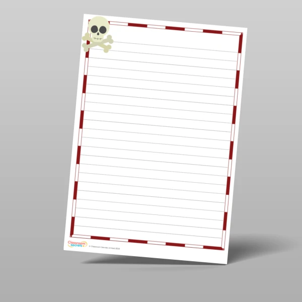 An image of the Pirate Themed Writing Frame Resource