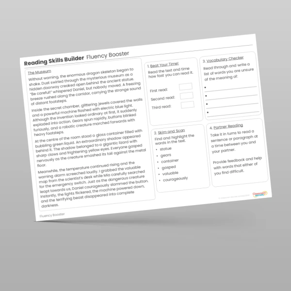 An image of the LKS2 Reading Skills Builder Resource