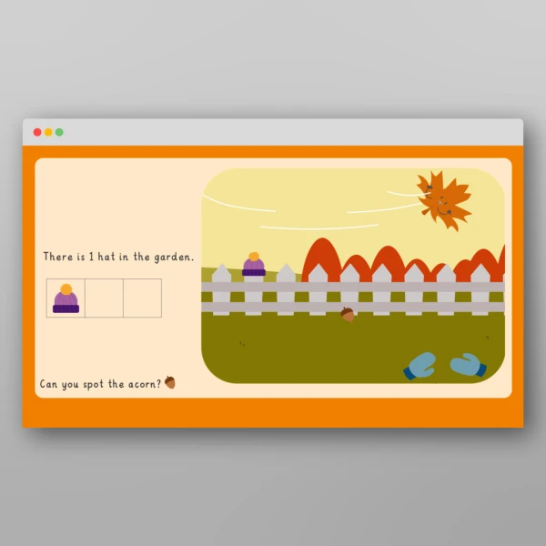 An image of the Autumn Maths Story Resource
